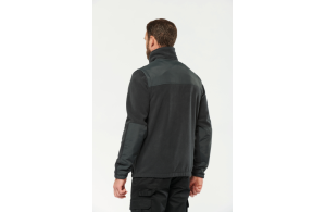 Veste polaire professionnelle kariban personnalisée à manches amovibles