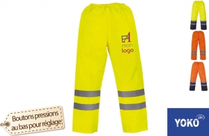 Surpantalon de travail haute visibilité